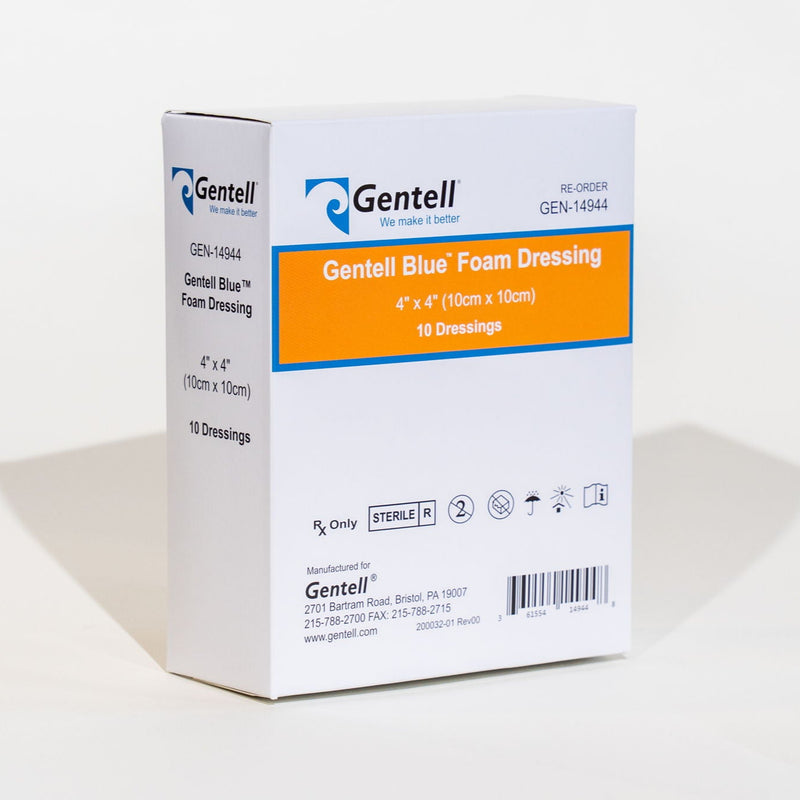 Gentell Blue Foam Dressing - Image 5