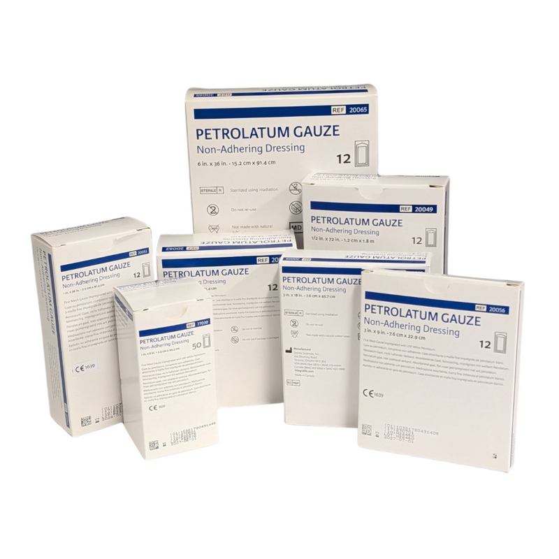 Petrolatum Gauze, Non-Adhesive Dressing